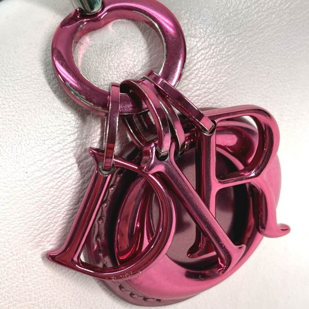 CHRISTIAN DIOR Pink Leather Shoulder Bag - Picture 8 of 16